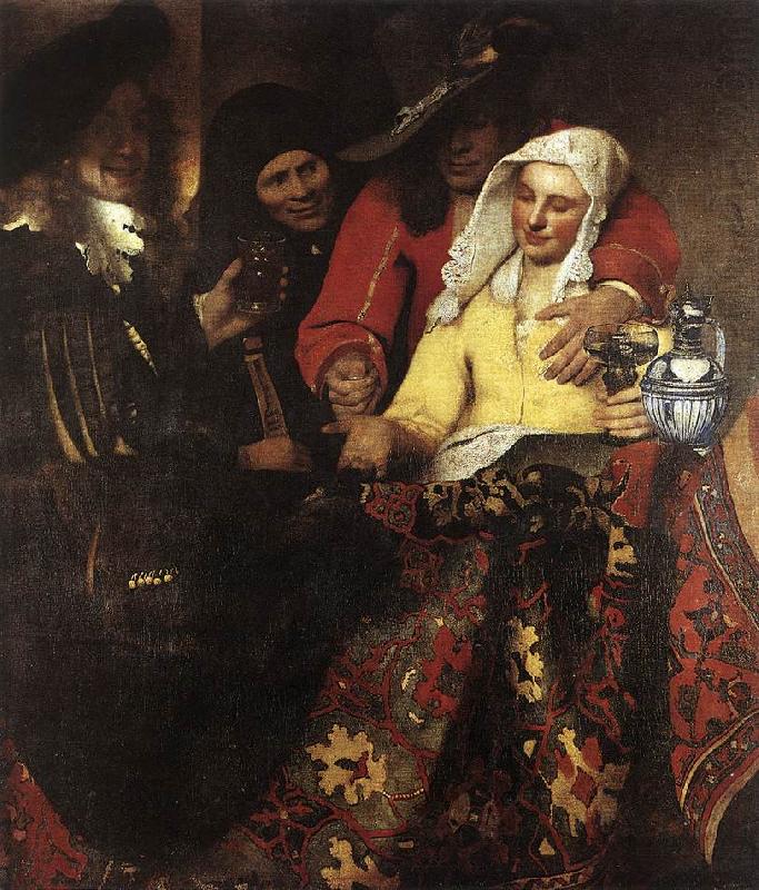 Jan Vermeer The Procuress china oil painting image